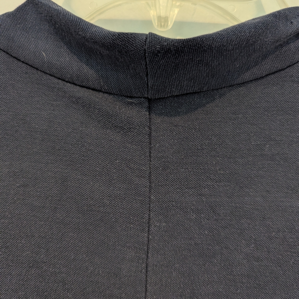 Banana Republic Navy Drape Blouse - Picture 6 of 7